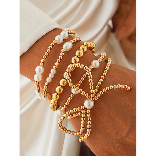 Golden Grace Bracelet Set