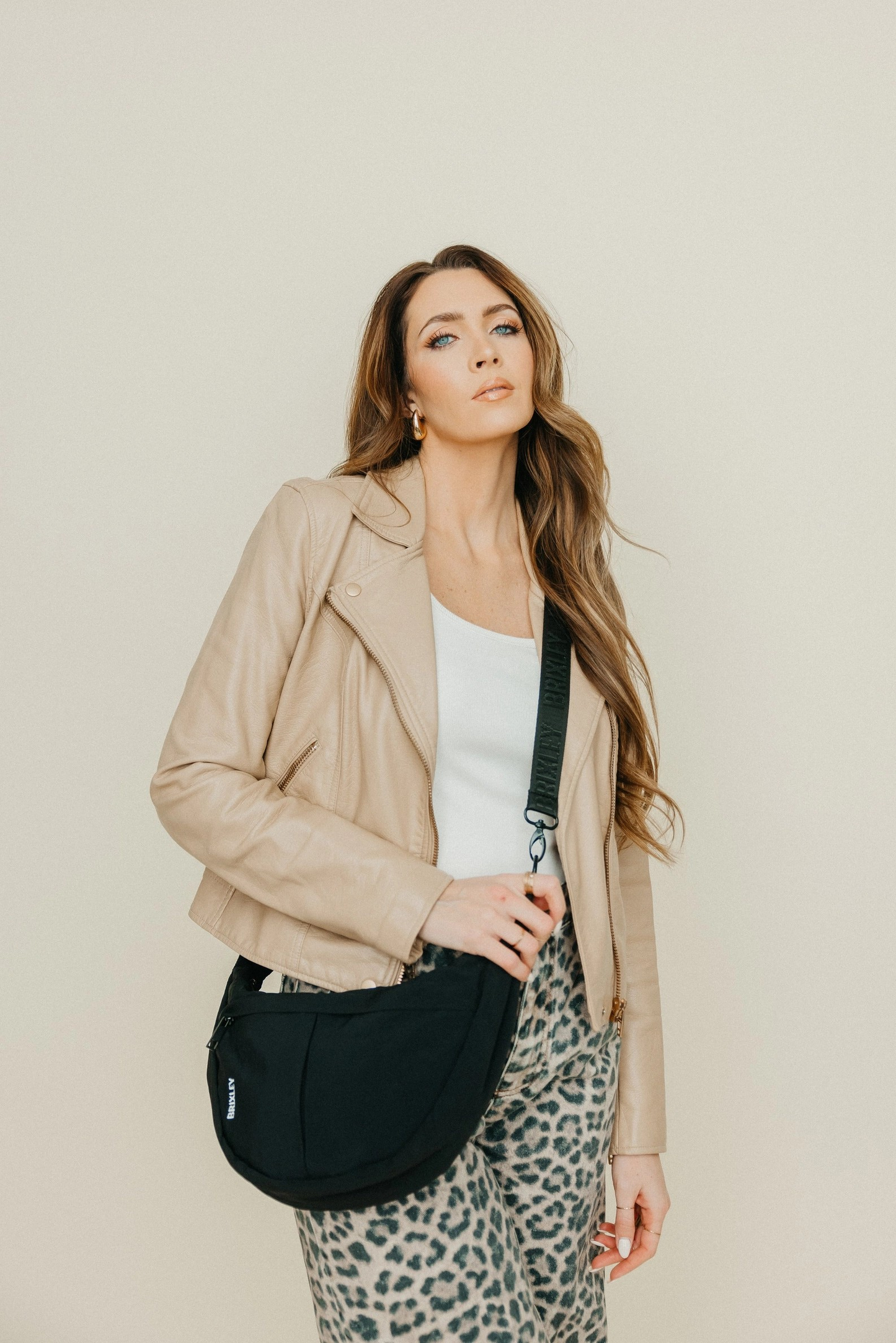 Onyx Crescent Bag |Brixley