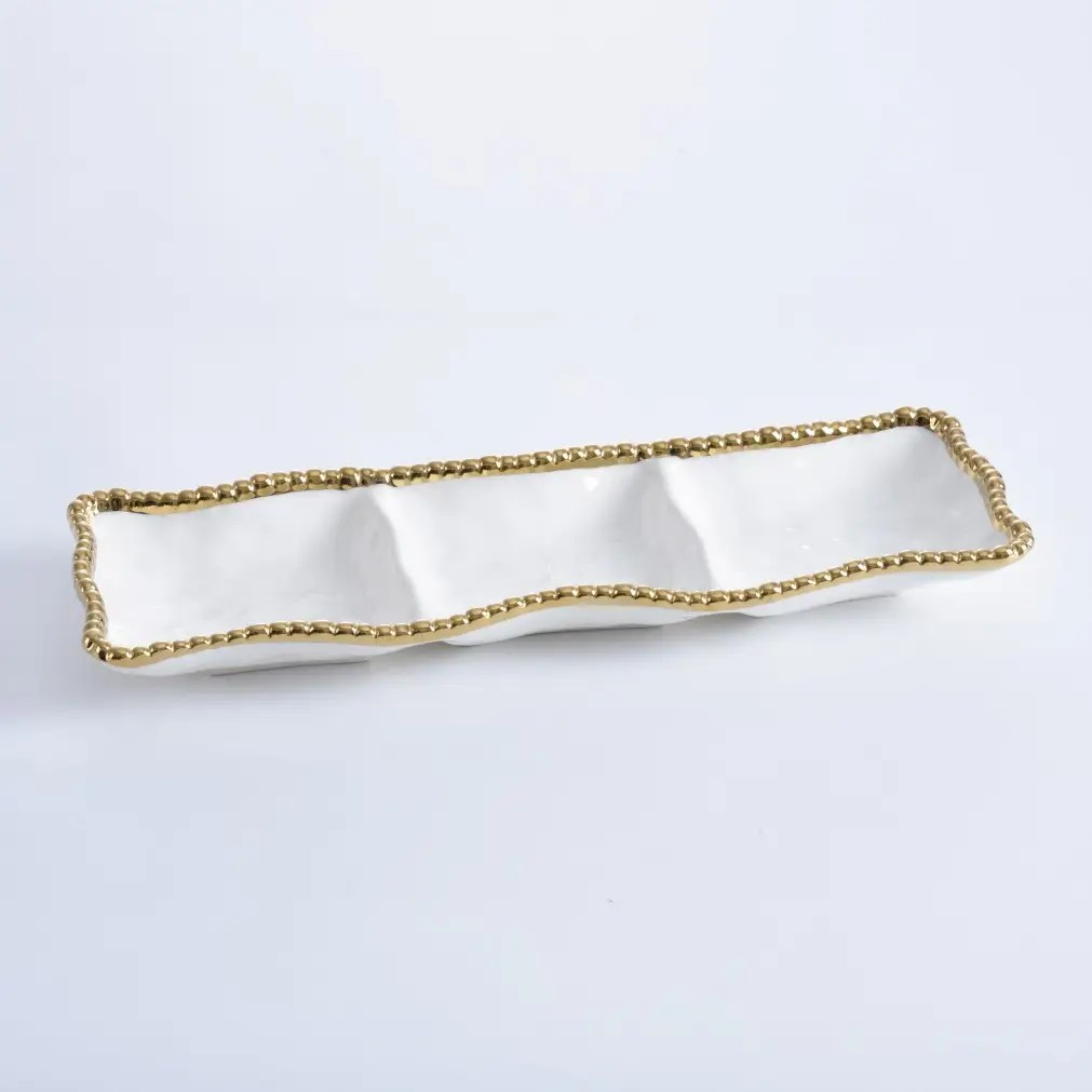 Pampa Bay 3 Section Serving Tray