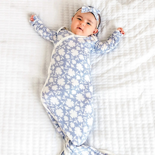 Newborn Knotted Gown | Lacie