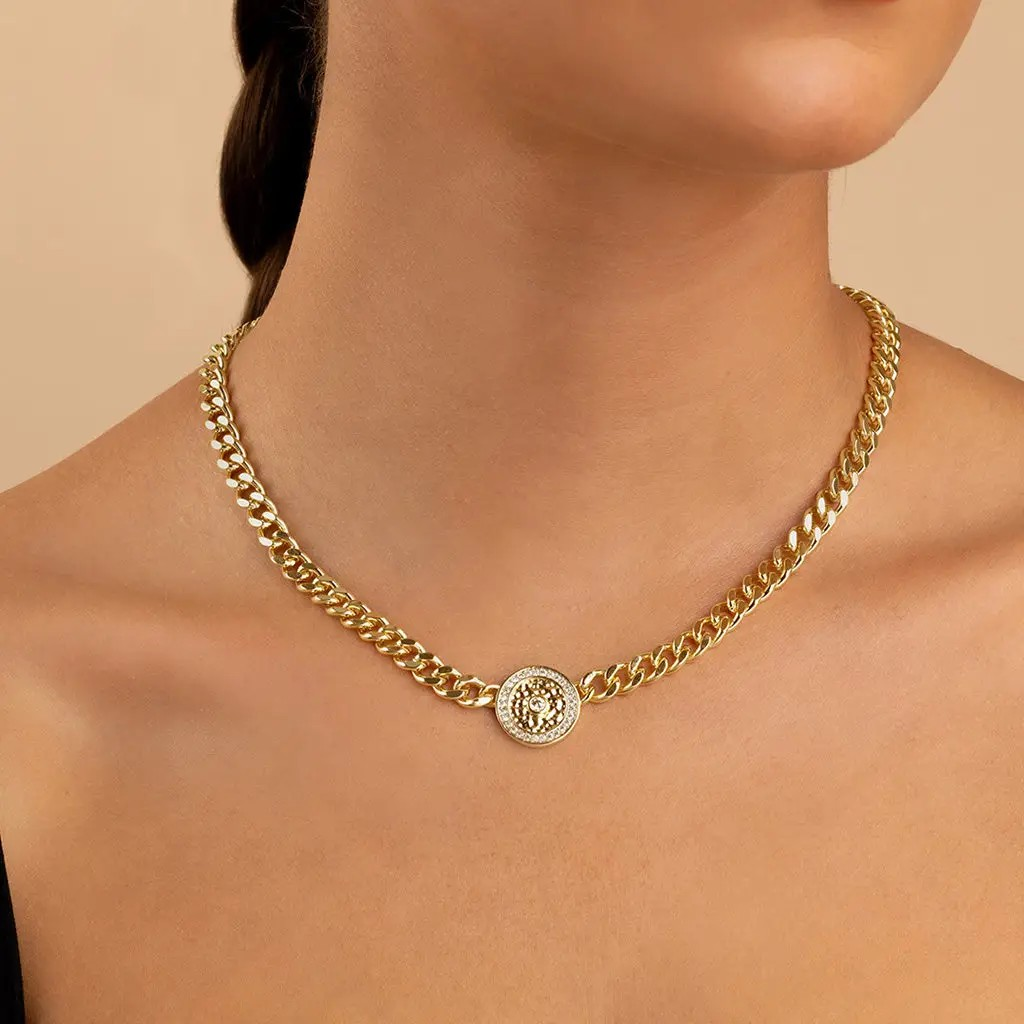 Taylor Medallion Necklace