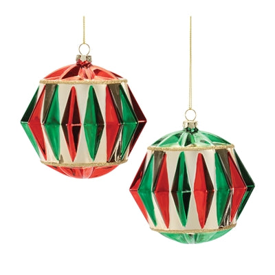 Merry & Bright Retro Ornament. 🎄✨