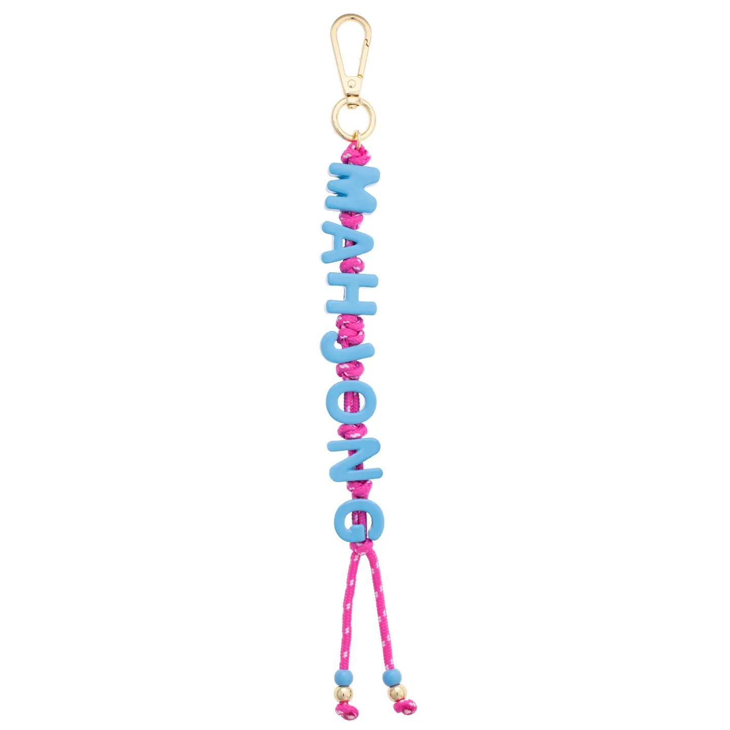 Mahjong Letter Bag Charm
