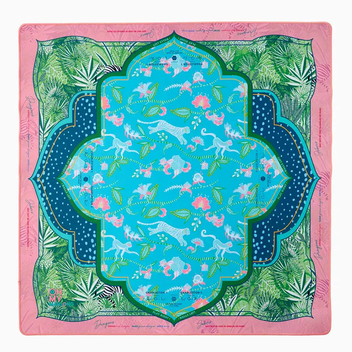 Serengeti Mat | Oh My Mahjong