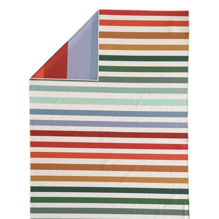 Crae Reversible Stripe Pool Towel