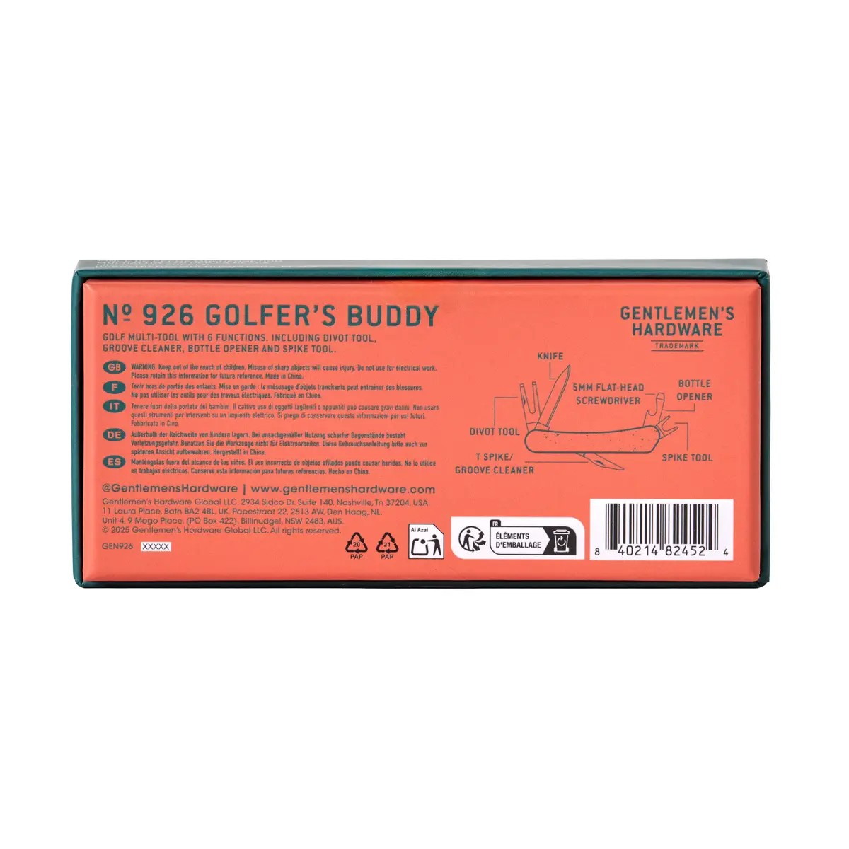 Golf Multi Tool