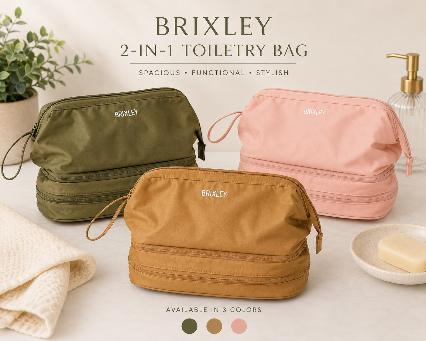 Toiletry Bag | Brixley