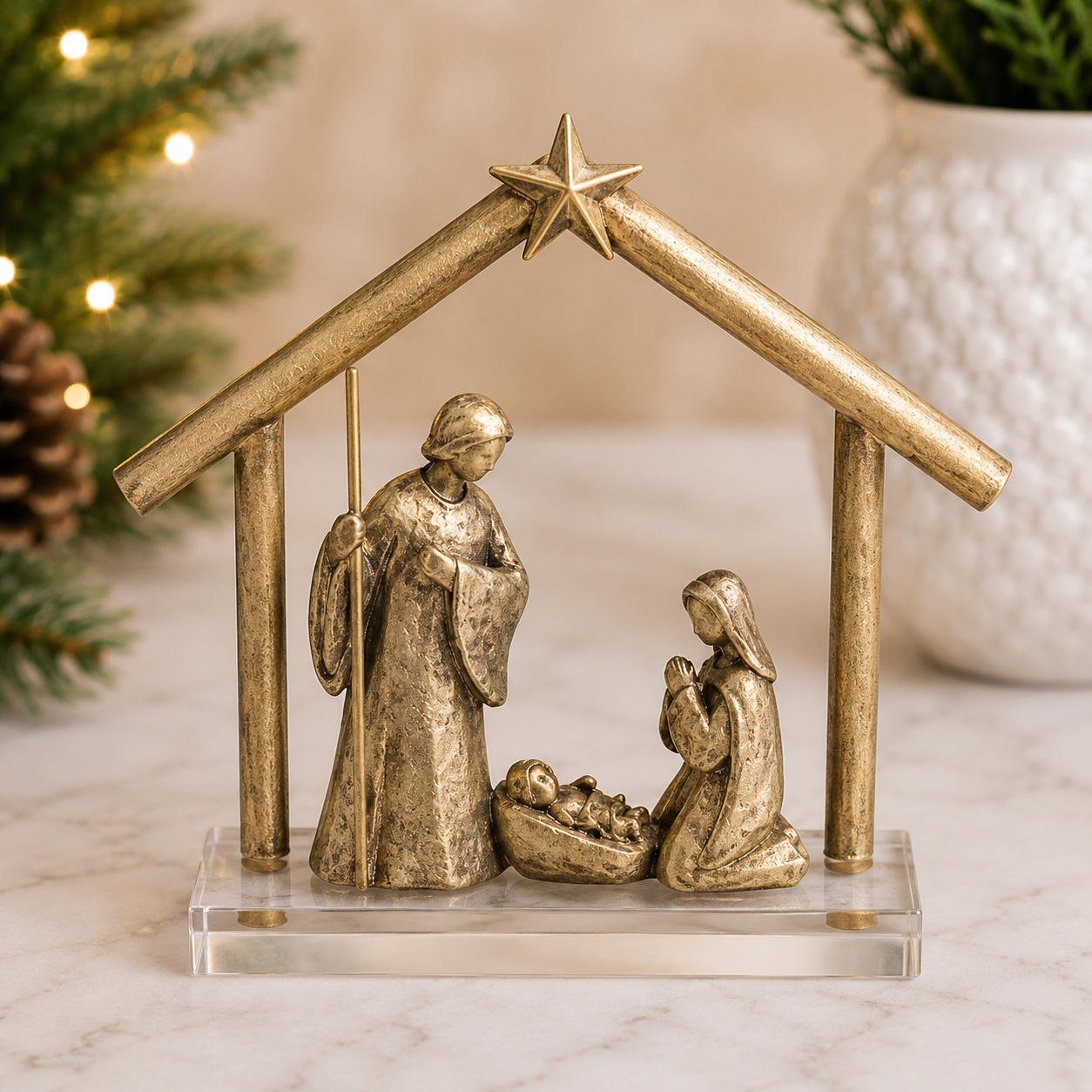 Gold Nativity