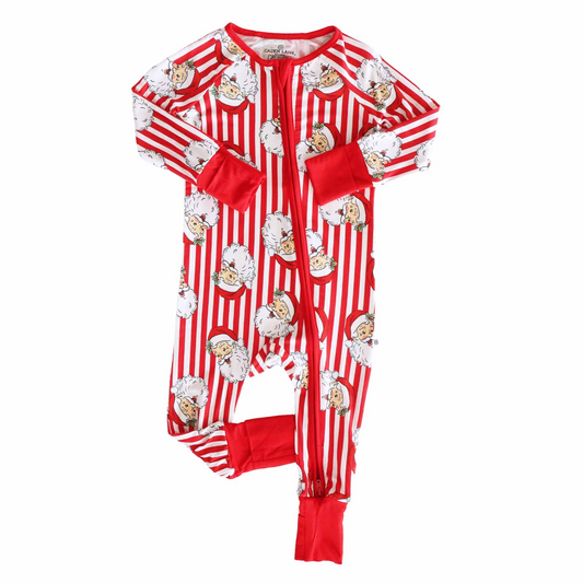 Santa Claus Lane | Zip Romper