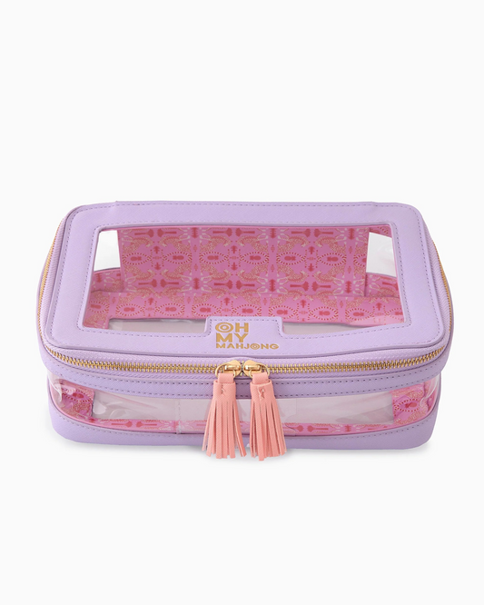 Lavender Tile Bag | Oh My Mahjong