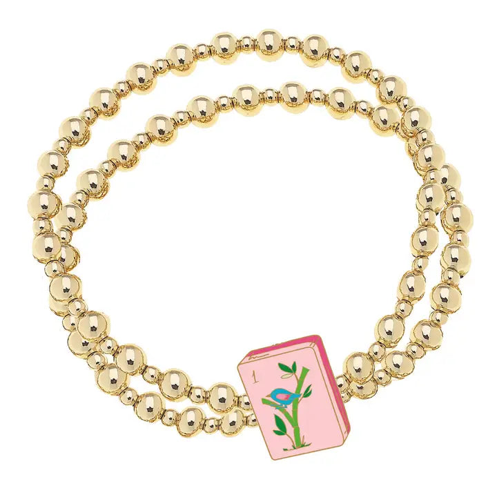 1 Bam Bird | Mahjong Bracelet