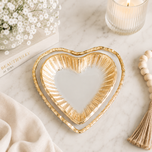 Mud Pie | Gold Tidbit Tray