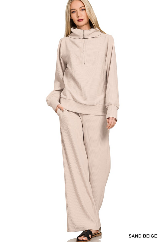 The Cozy Luxe Set | Sandstone