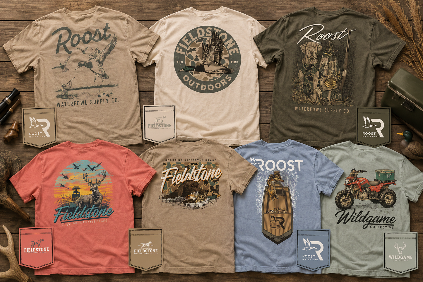 Fieldstone Graphic T-Shirt Collection