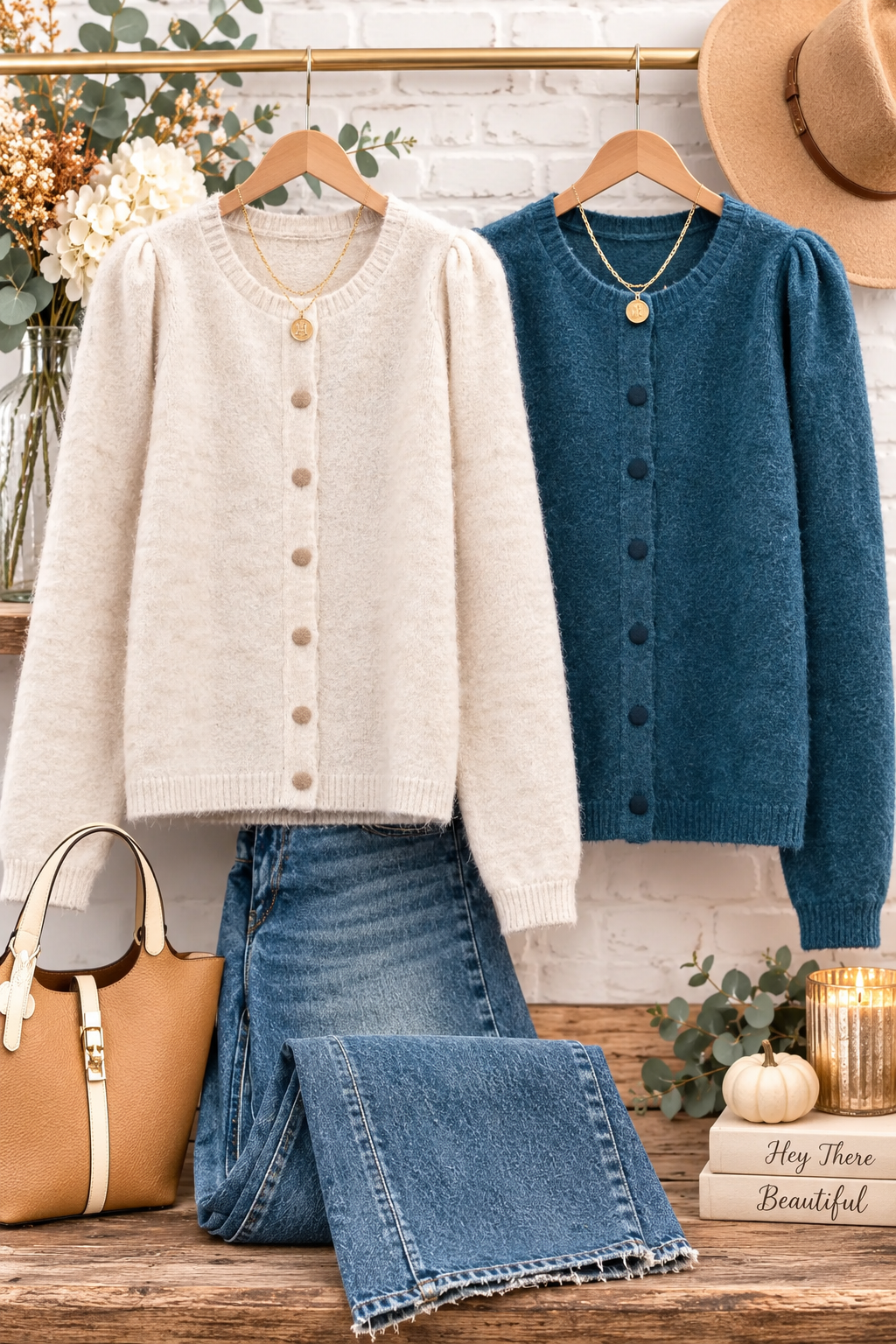 Soft Knit | Button Cardi