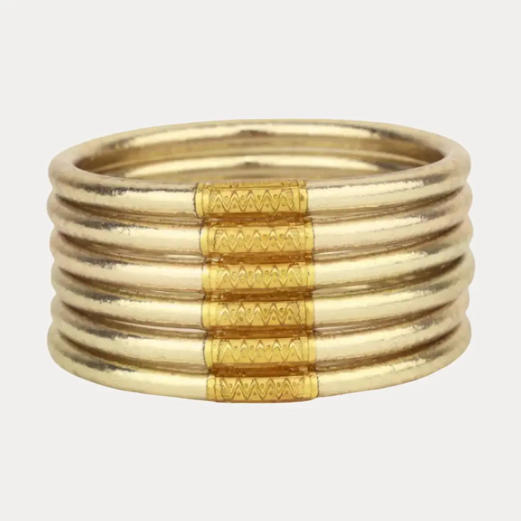 Budha Girl | Etoile All Weather Bangles | Set of 6 | MEDIUM