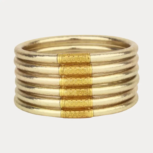 Budha Girl | Etoile All Weather Bangles | Set of 6 | MEDIUM