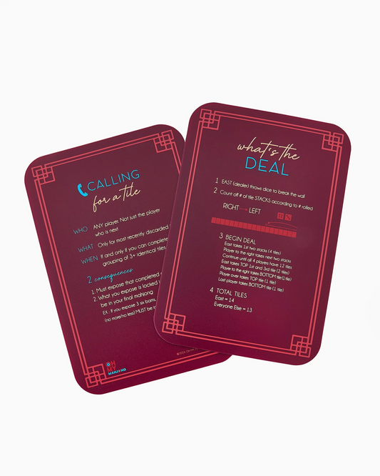 Burgandy Shuffler | Oh My Mahjong