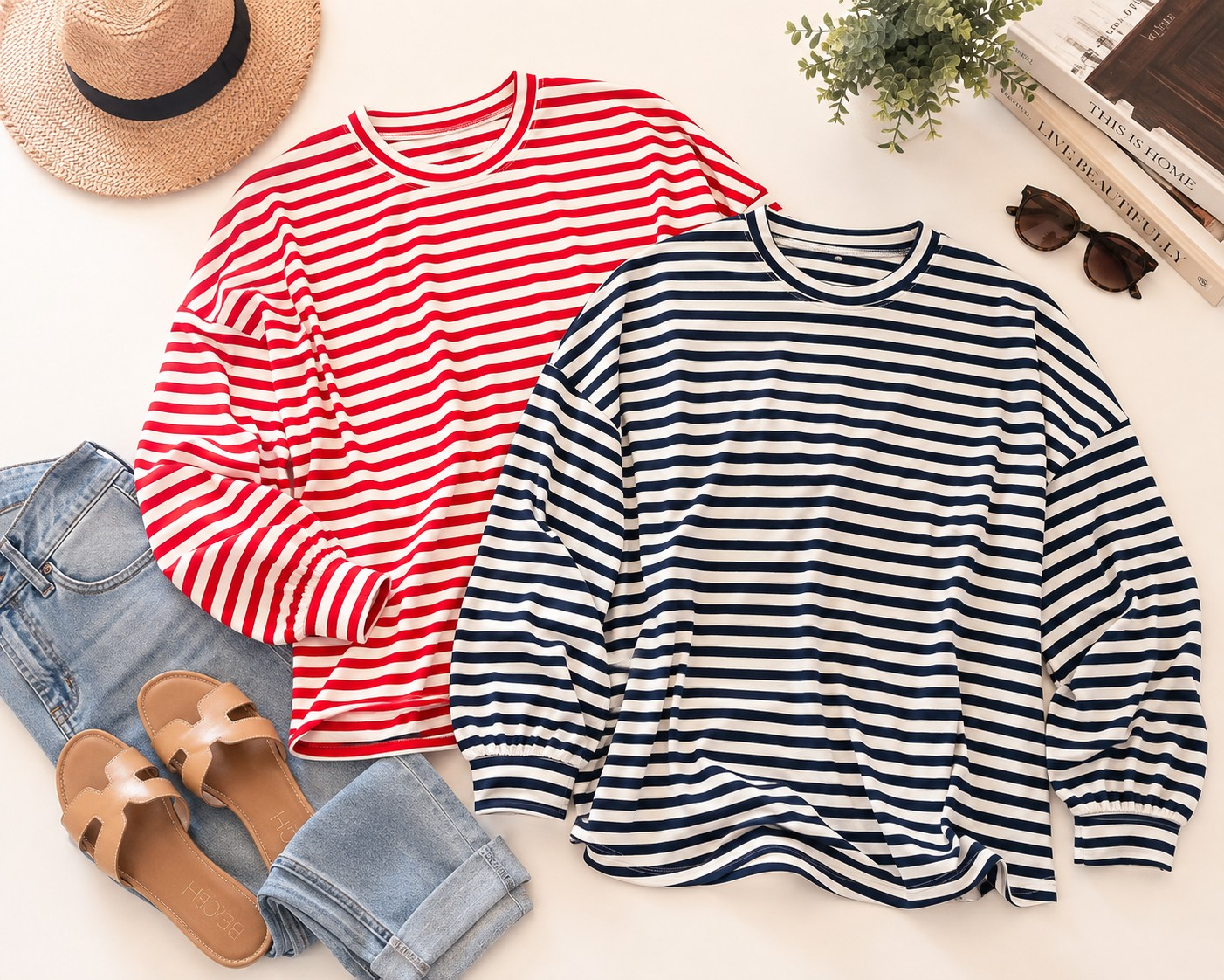 The Easygoing Stripe Top