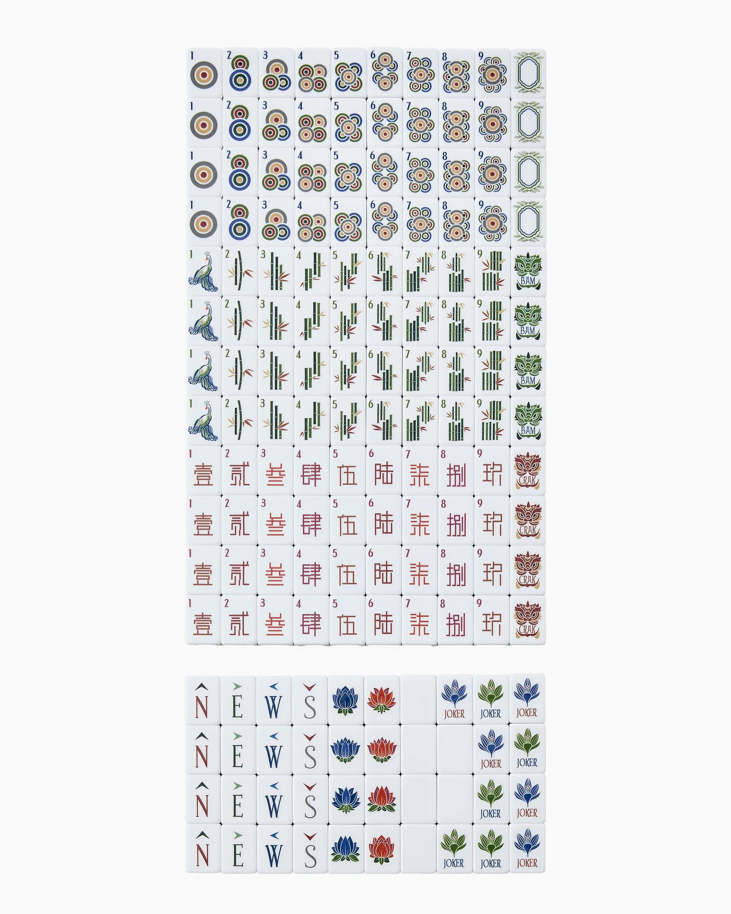 Heritage Mahjong Tiles | Oh My Mahjong