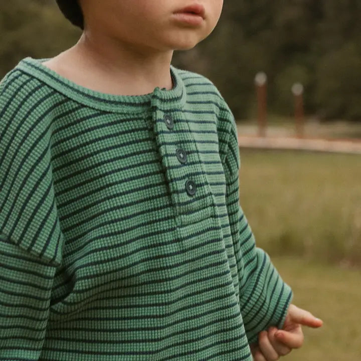 Micky Set | Green Stripe