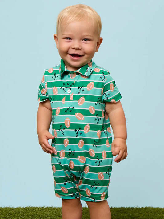 Tackles & Touchdowns Romper