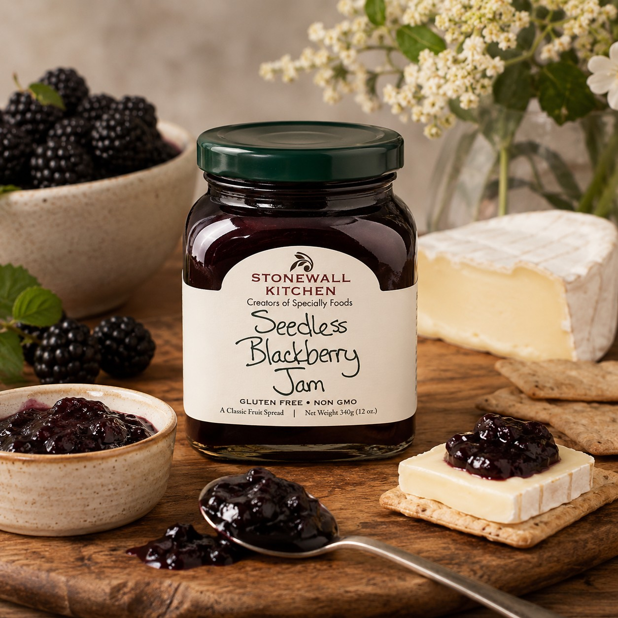 Seedless Blackberry Jam | Stonewall