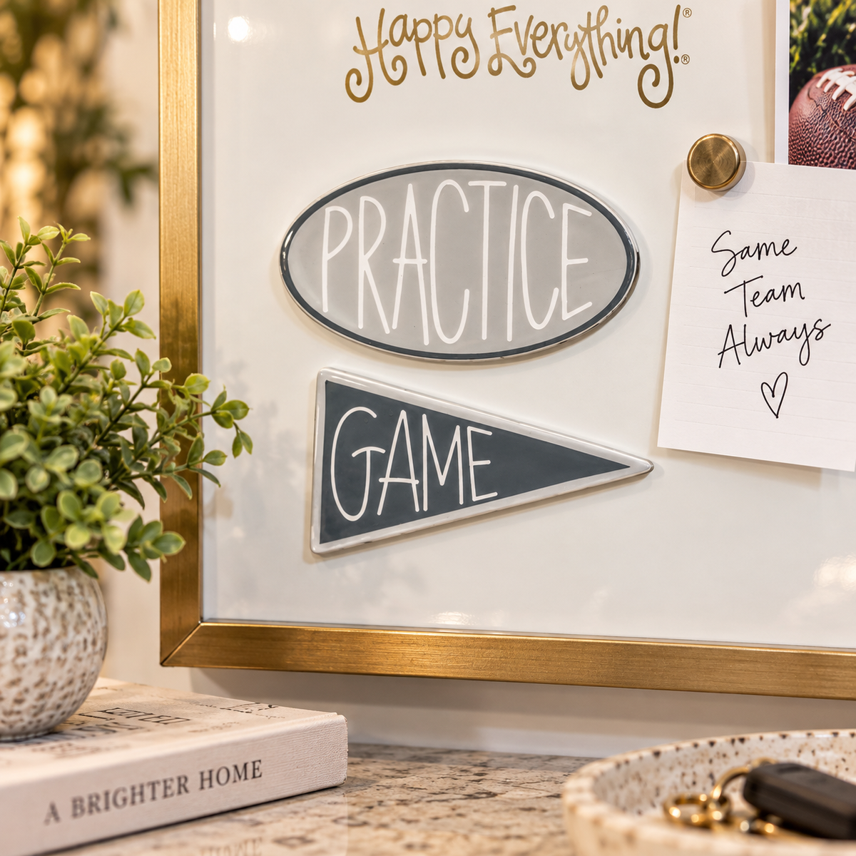 Happy Everything Calendar Magnet | Game Day