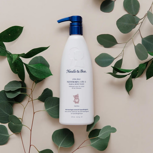 Newborn 2-in-1 Hair & Body Wash | 16oz | Noodle & Boo