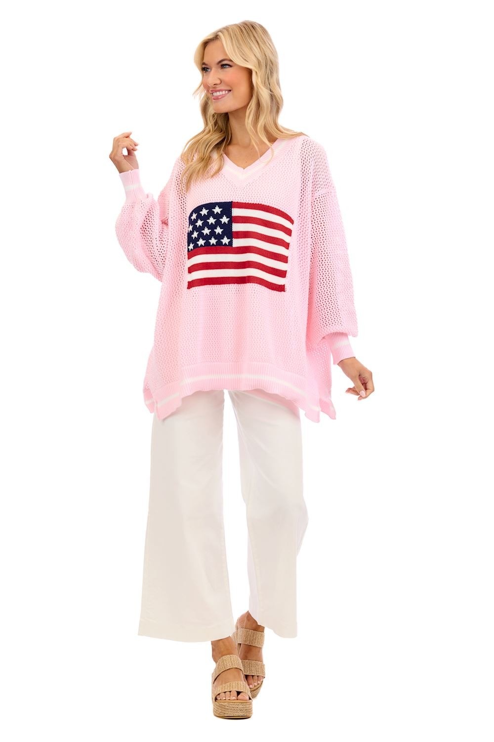 Blush Americano Sweater