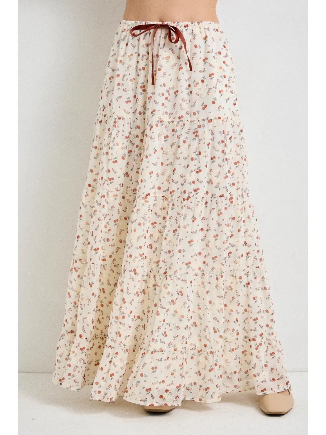 Ditsy Floral Maxi Skirt