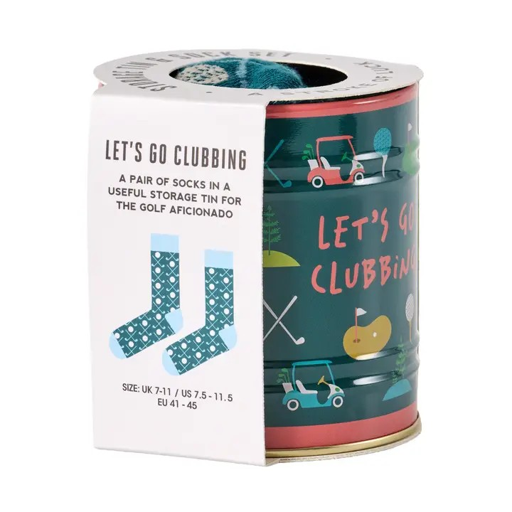 Socks in a Tin | Golf