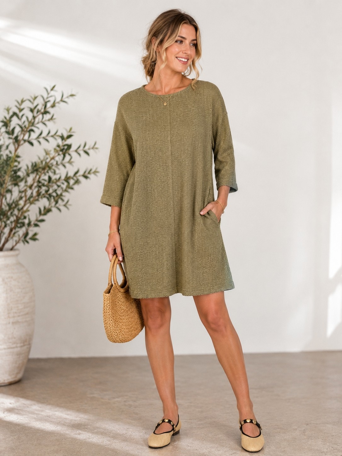 The Oak & Olive Dress