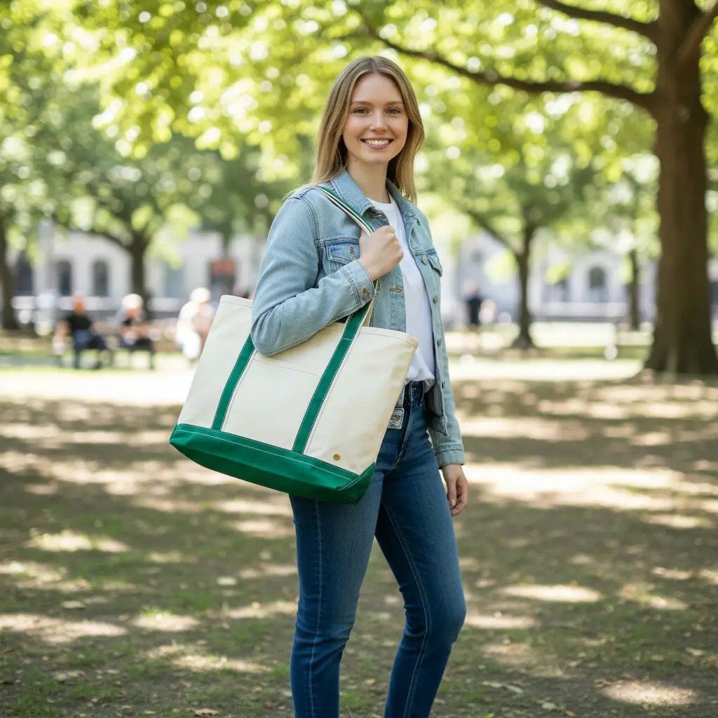The Greens Everything Tote Bag | Monogram Me