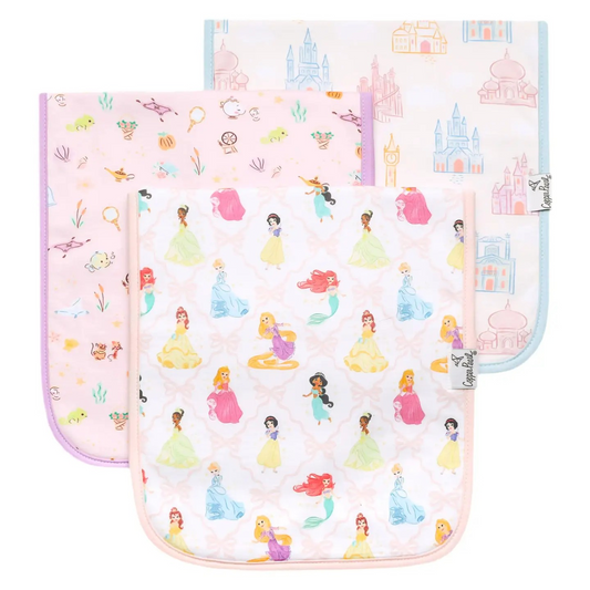 Disney Princess Premium Burp Cloths | Copper Pearl