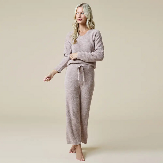 Marshmallow 2pc. Longe Set | Softies | Tan