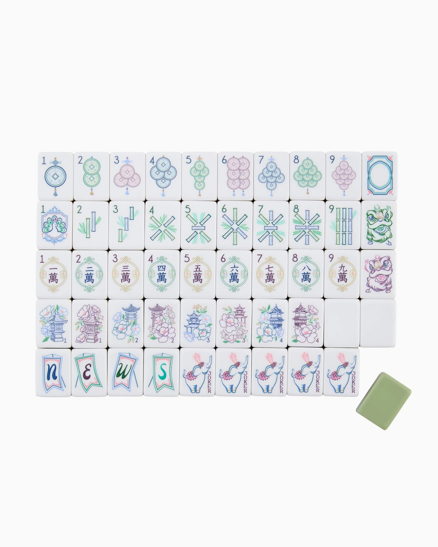 Willow Tiles | Oh My Mahjong