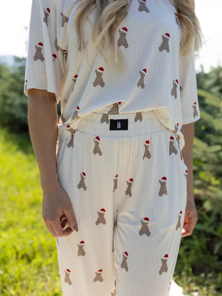 A Teddy Christmas | Bamboo Pajama Set