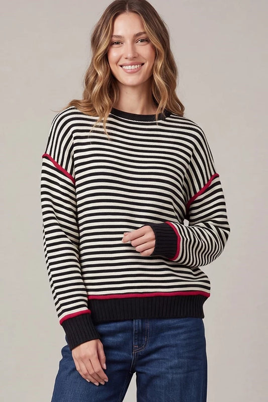 The Fine Line Sweater