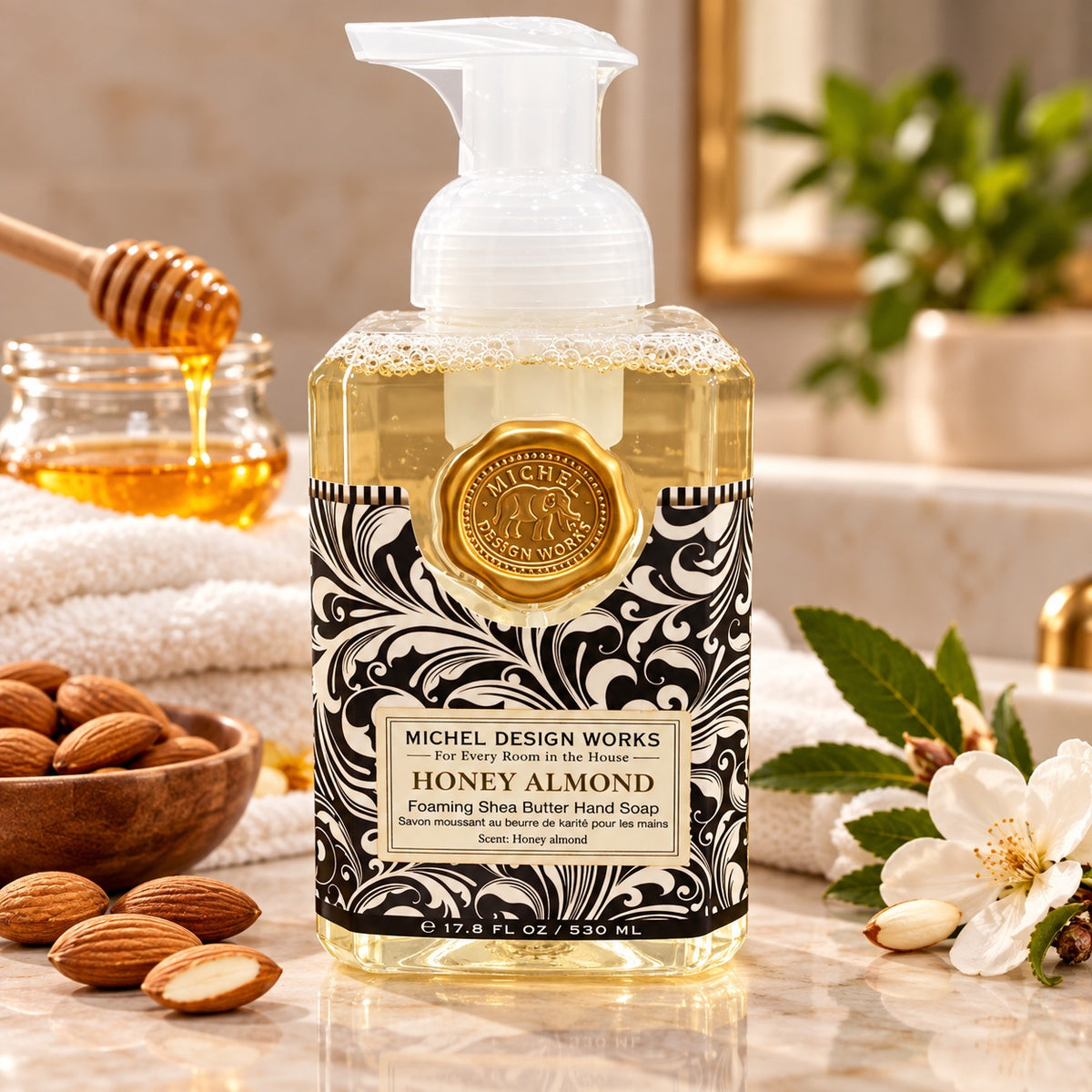 Honey Almond Foaming Soap