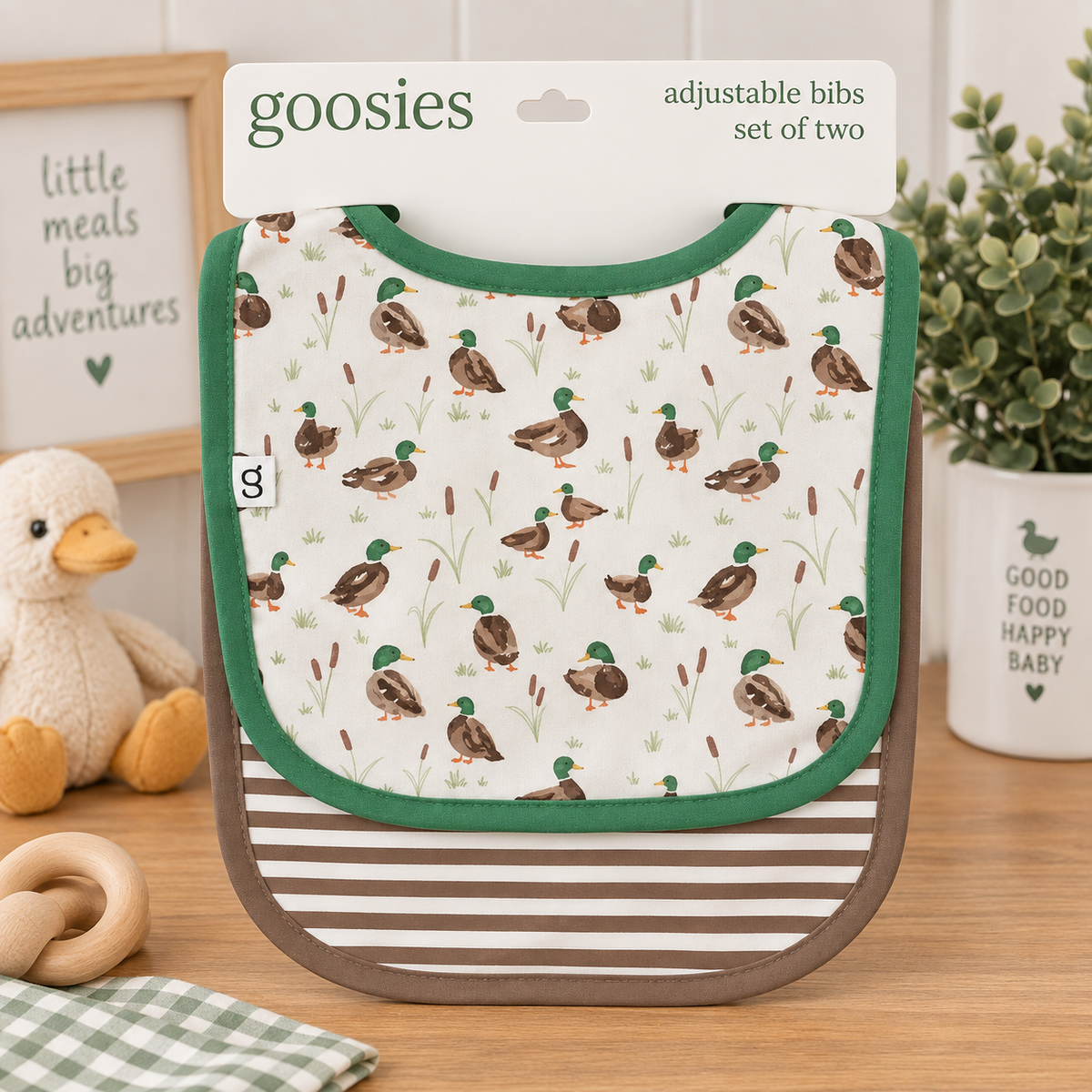 Mallard Bib Set