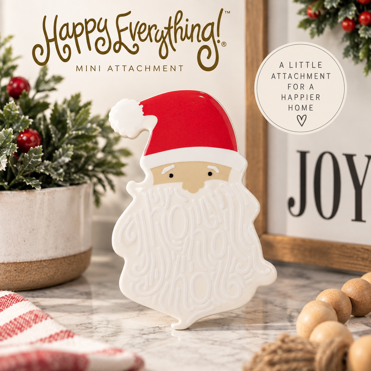 Happy Everything Mini Attachment | Santa