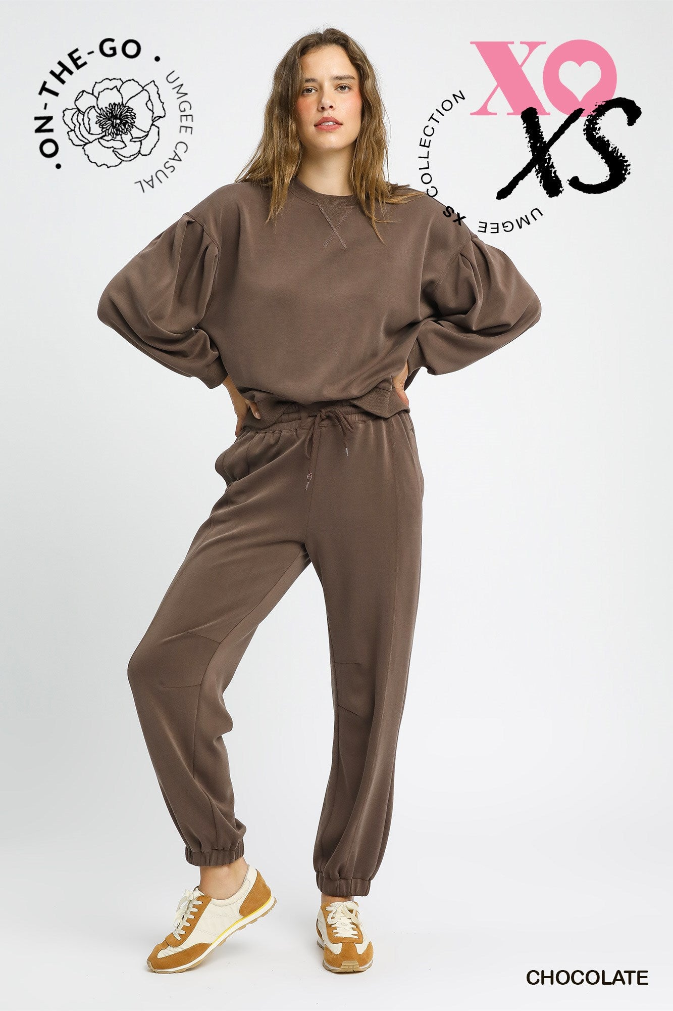 Cappuccino Drawstring Jogger Pants