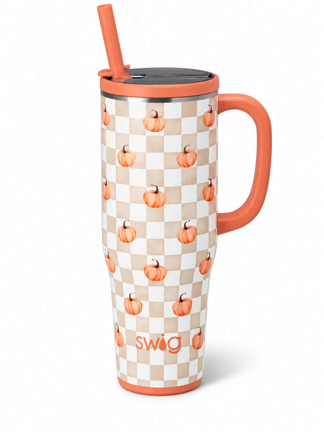 Pumpkin Check Mega Mug | 40oz