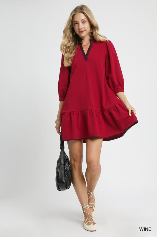 Rouge Radiance Dress
