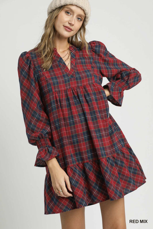 Plaid Perfection Dress
