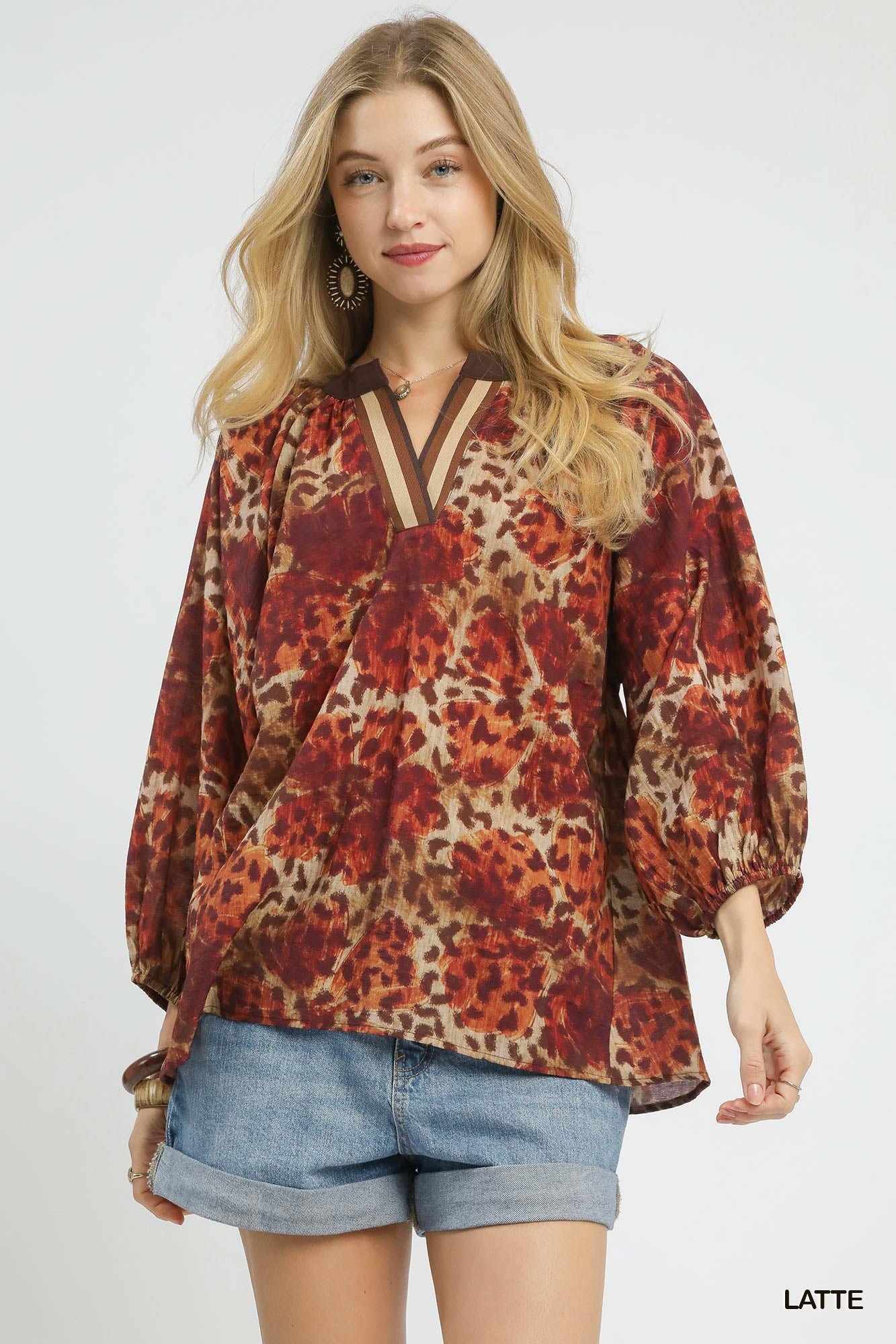 Untamed Spirit Blouse |Umgee