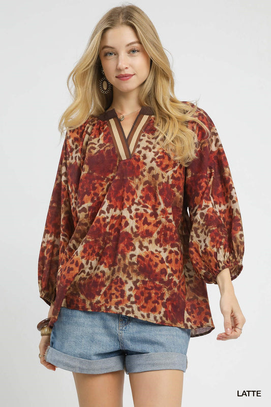 Untamed Spirit Blouse |Umgee