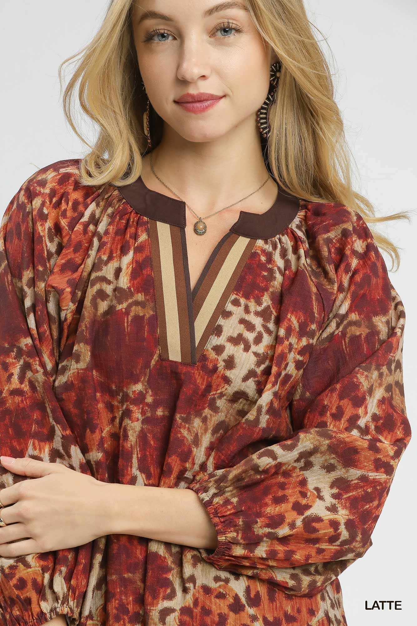 Untamed Spirit Blouse |Umgee