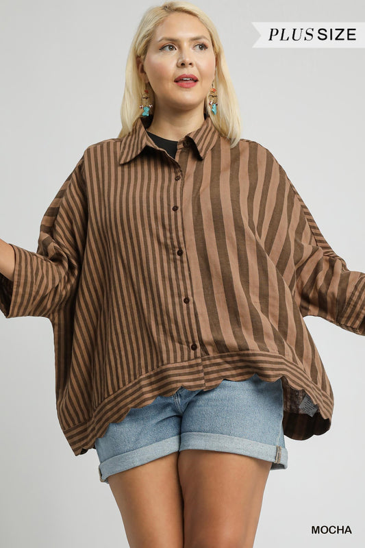 Driftwood Days Top |Curvy